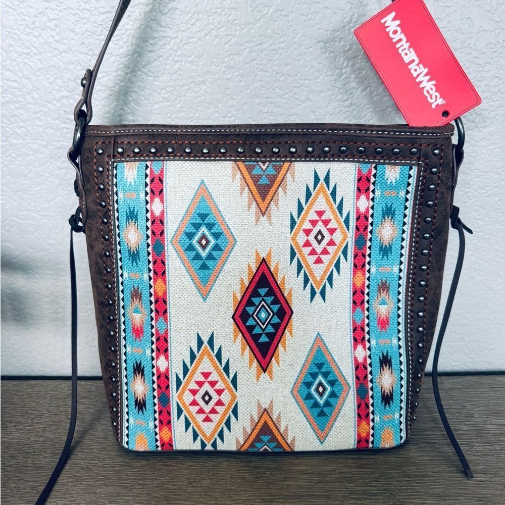 Montana West Aztec Tribal Southwest Rustic Shoulder Bag Purse